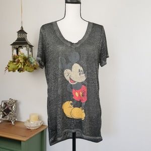 Disney Store | Mickey Mouse Vintage-Style Relaxed-Fit Shirt